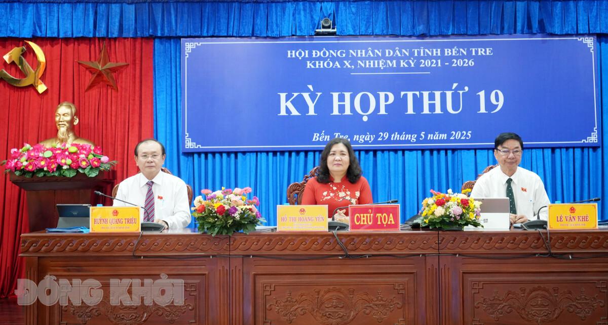 Khai mạc Kỳ họp thứ 19, HĐND tỉnh khóa X